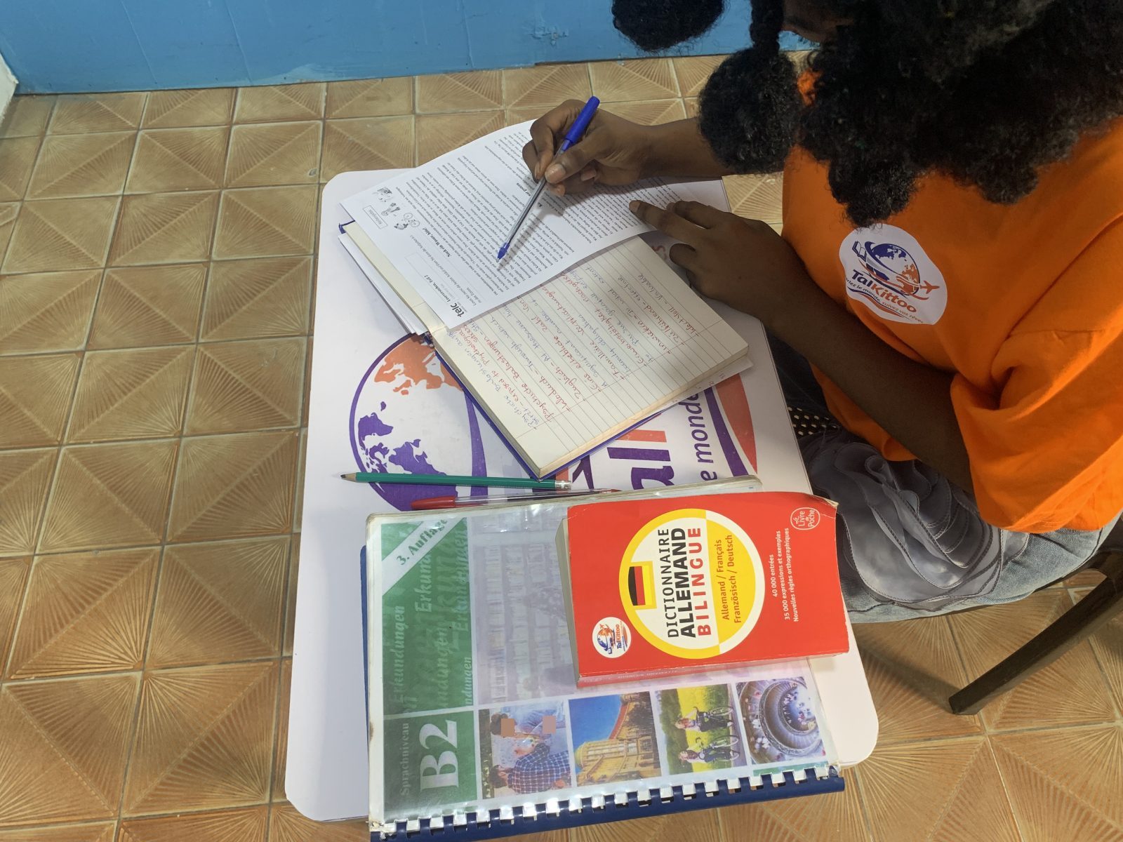 Apprenants en activité